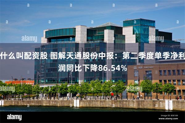 什么叫配资股 图解天通股份中报：第二季度单季净利润同比下降86.54%