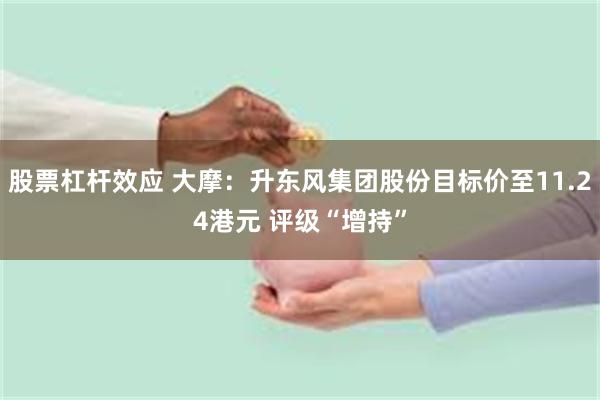 股票杠杆效应 大摩：升东风集团股份目标价至11.24港元 评级“增持”