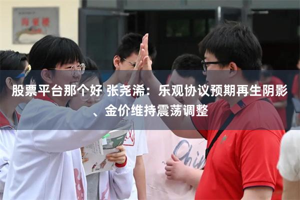 股票平台那个好 张尧浠：乐观协议预期再生阴影、金价维持震荡调整
