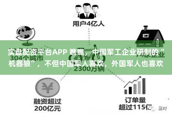 实盘配资平台APP 瞧瞧，中国军工企业研制的“机器狼”，不但中国军人喜欢，外国军人也喜欢