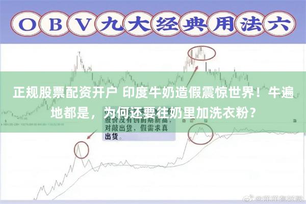 正规股票配资开户 印度牛奶造假震惊世界！牛遍地都是，为何还要往奶里加洗衣粉？