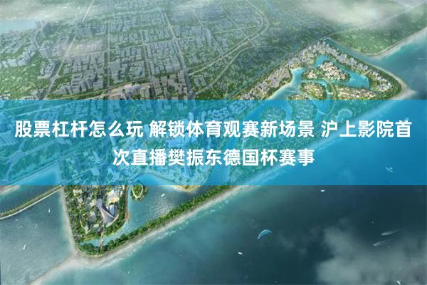 股票杠杆怎么玩 解锁体育观赛新场景 沪上影院首次直播樊振东德国杯赛事
